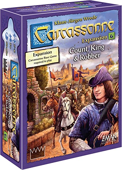 Carcassonne: Count, King, and Robber (Expansion 6)