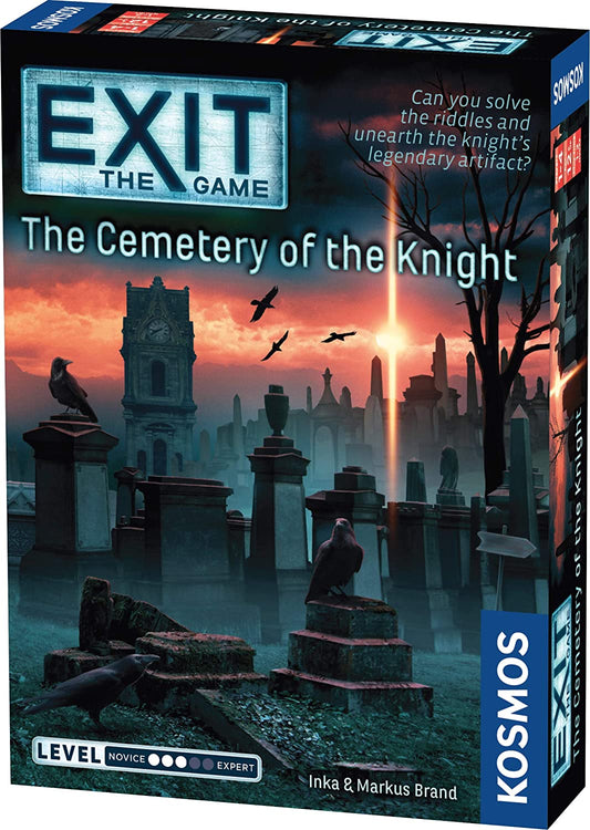 Exit: The Cemetery Of The Knight - Board Game - The Hooded Goblin