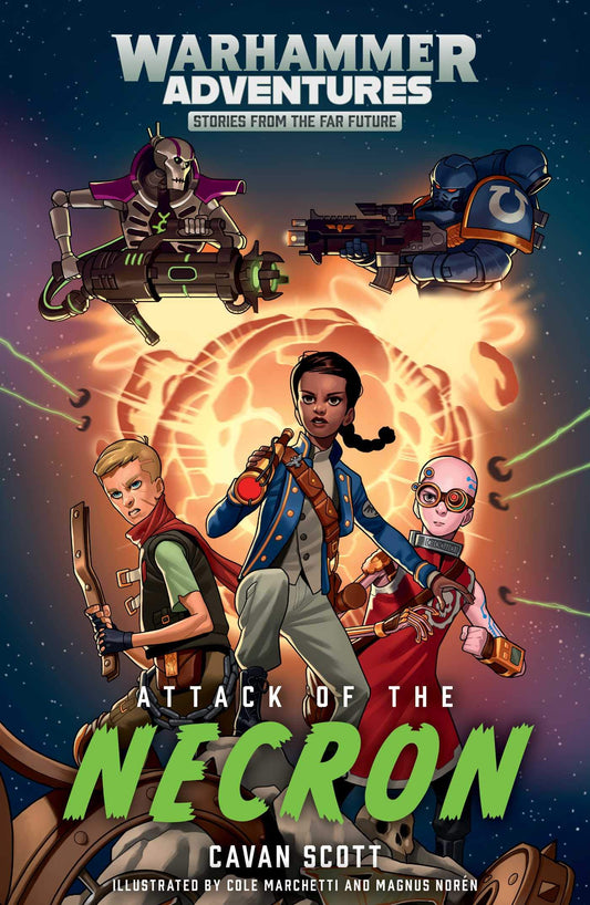 Warhammer Adventures: Attack Of The Necron - Book - The Hooded Goblin
