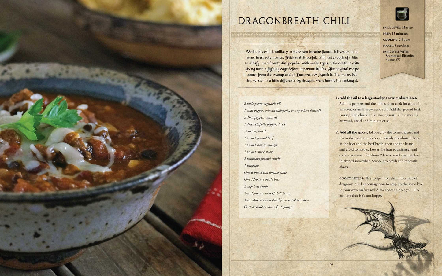 World Of Warcraft: The Official Cookbook - Book - The Hooded Goblin