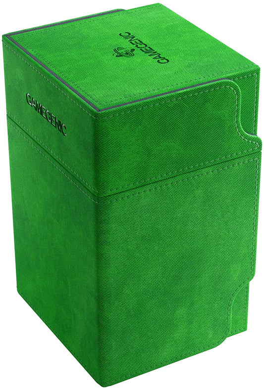 GameGenic Watchtower 100+ Card Convertible Deck Box: Green