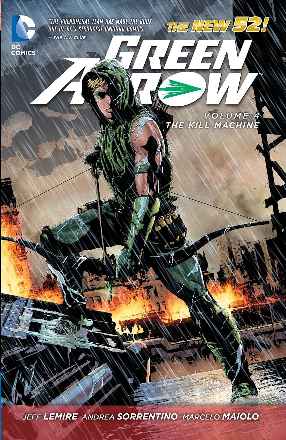 Green Arrow Vol. 4: The Kill Machine (The New 52) Paperback - Graphic Novel - The Hooded Goblin