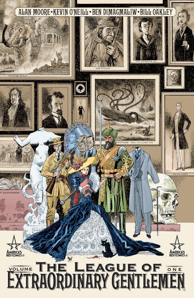 The League Of Extraordinary Gentlemen, Vol. 1 Paperback - Graphic Novel - The Hooded Goblin