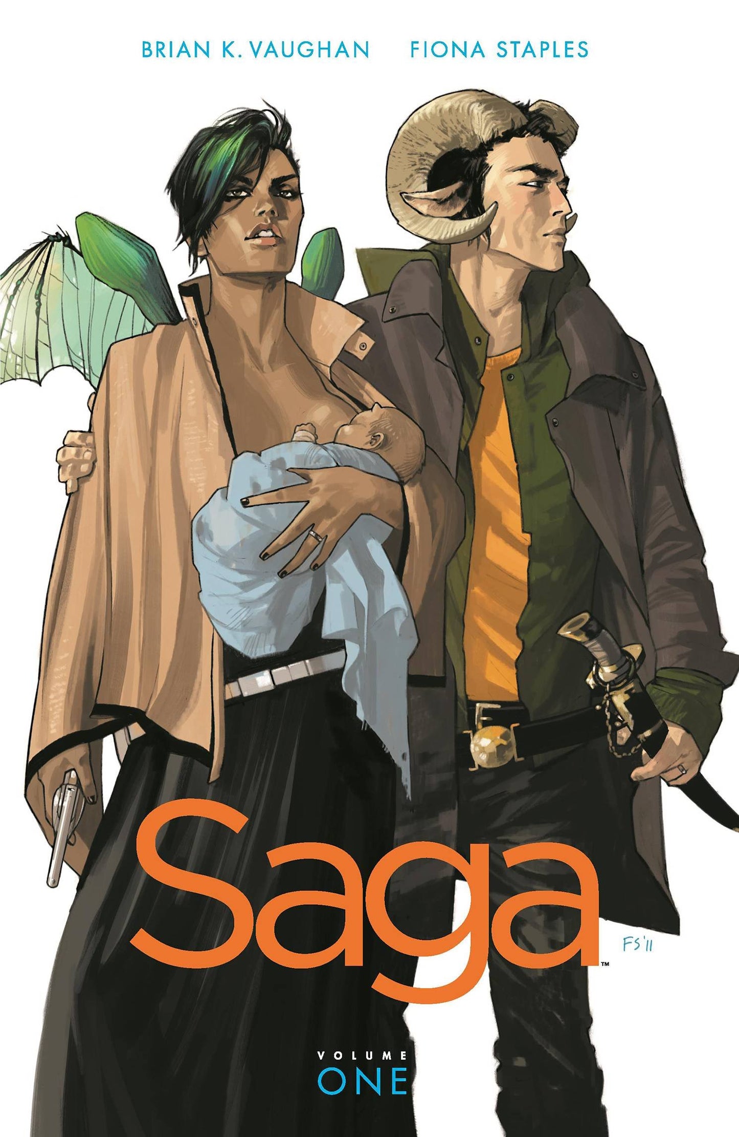 Saga, Vol. 1 Paperback - Graphic Novel - The Hooded Goblin