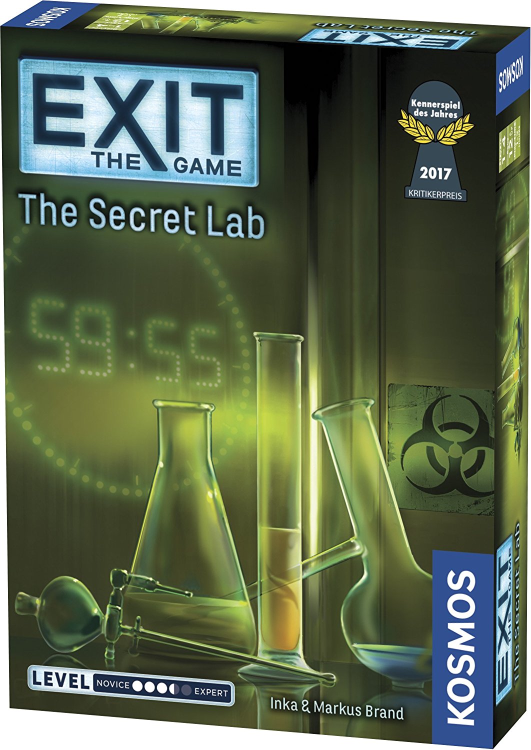 Exit The Game: The Secret Lab - Board Game - The Hooded Goblin