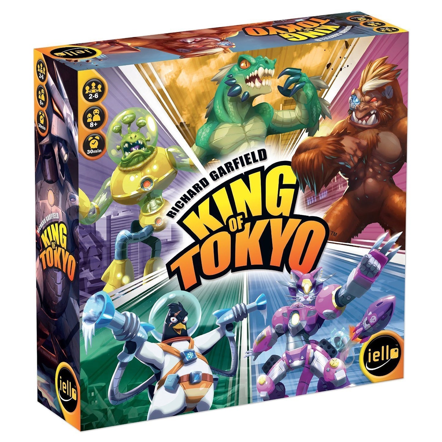 King Of Tokyo By Richard Garfield - Board Game - The Hooded Goblin