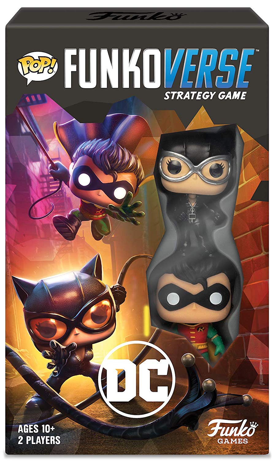 Funko Pop! - Funkoverse Strategy Game: Dc #101 - Expandalone - Board Game - The Hooded Goblin