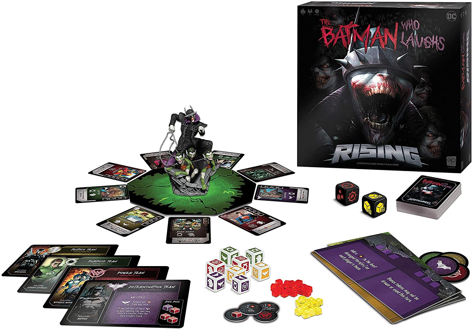 The Batman Who Laughs Rising Board Game - Board Game - The Hooded Goblin