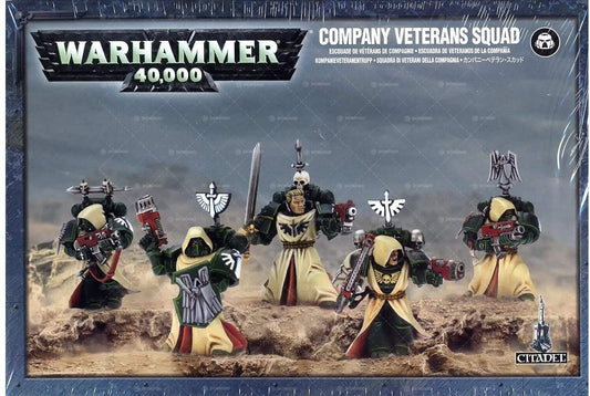 Dark Angels Company Veterans Squad - Warhammer: 40k - The Hooded Goblin
