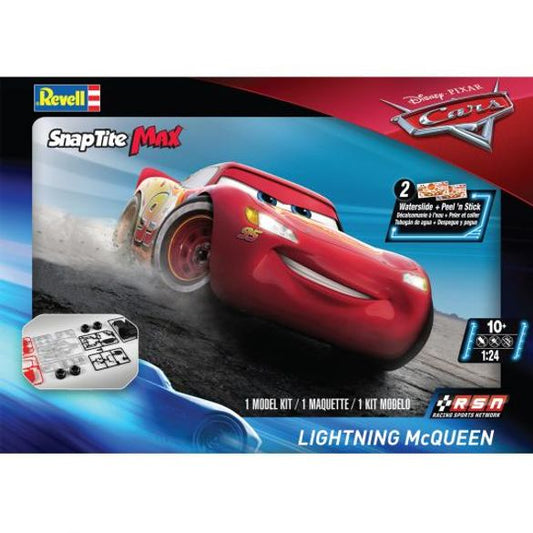 REVELL SNAPTITE DISNEY’S CARS: LIGHTNING MCQUEEN SCALE: 1/24