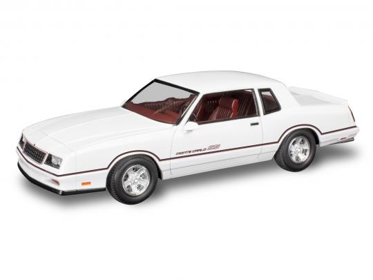1986 Chevrolet Monte Carlo SS 2N1 Scale: 1/24 Product number: 85-4496 - Model Kit - The Hooded Goblin