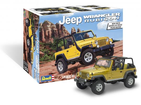 Revell Jeep Wrangler Rubicon 1/25th Scale