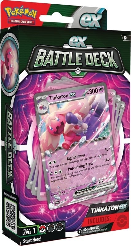 POKEMON BATTLE DECKS TINKATON/CHIEN-PAO EX