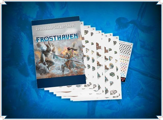 Frosthaven - Removable Sticker Set (Pre Order) - Board Game - The Hooded Goblin