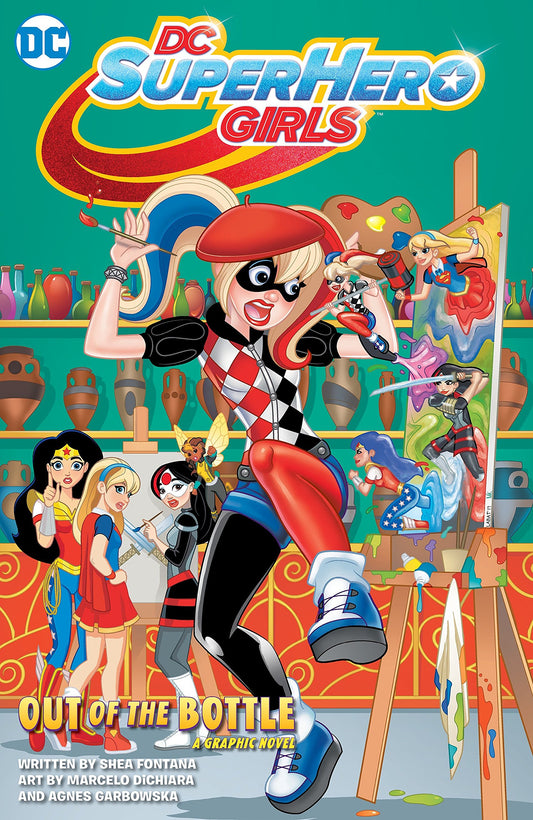 Dc Super Hero Girls: Out Of The Bottle Paperback - Graphic Novel - The Hooded Goblin