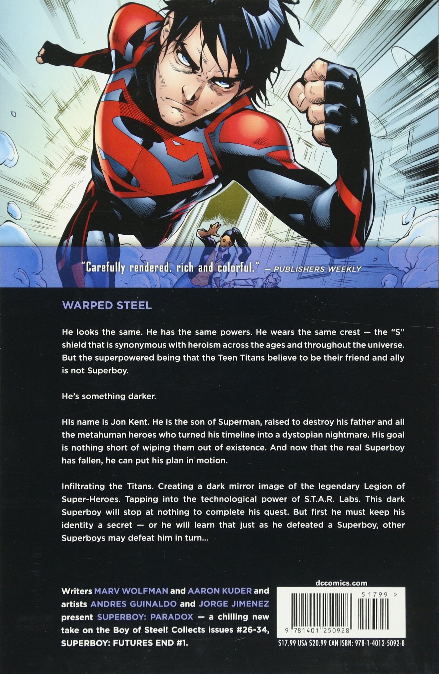 Superboy Vol. 5: Paradox (The New 52) Graphic Novel