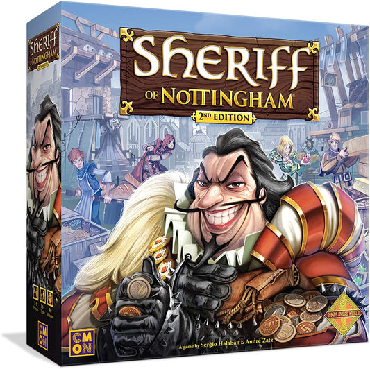 Sheriff Of Nottingham 2Nd Edition - Board Game - The Hooded Goblin