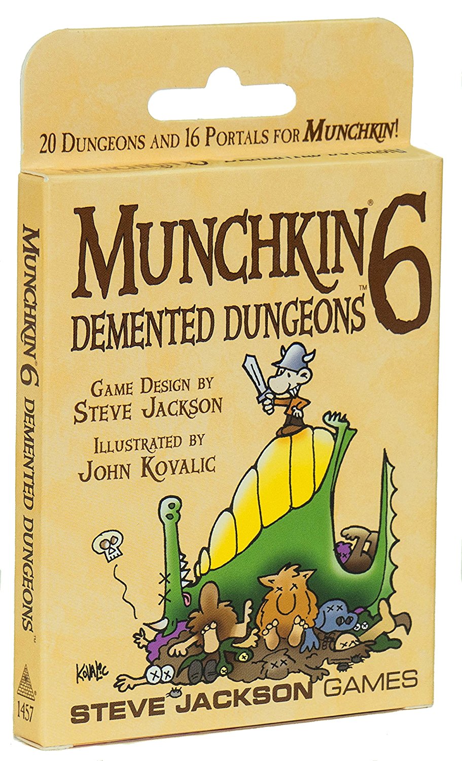 Munchkin 6 Demented Dungeons - Card Game - The Hooded Goblin