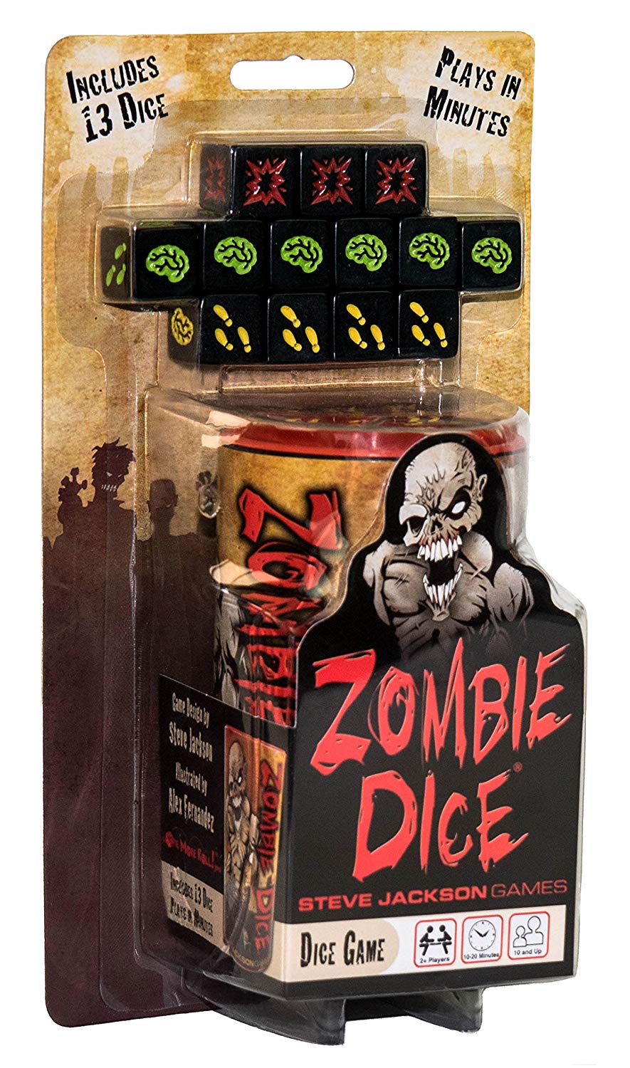 Zombie Dice - Board Game - The Hooded Goblin