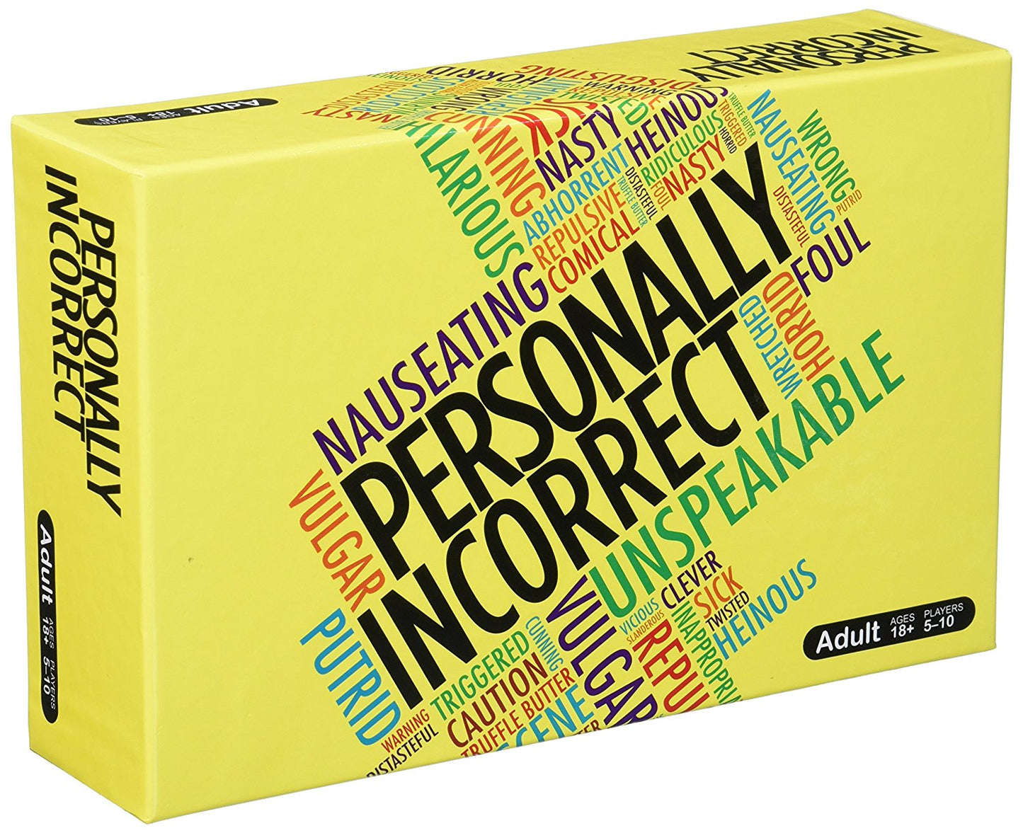 Personally Incorrect: Yellow Box Expansion - Card Game - The Hooded Goblin