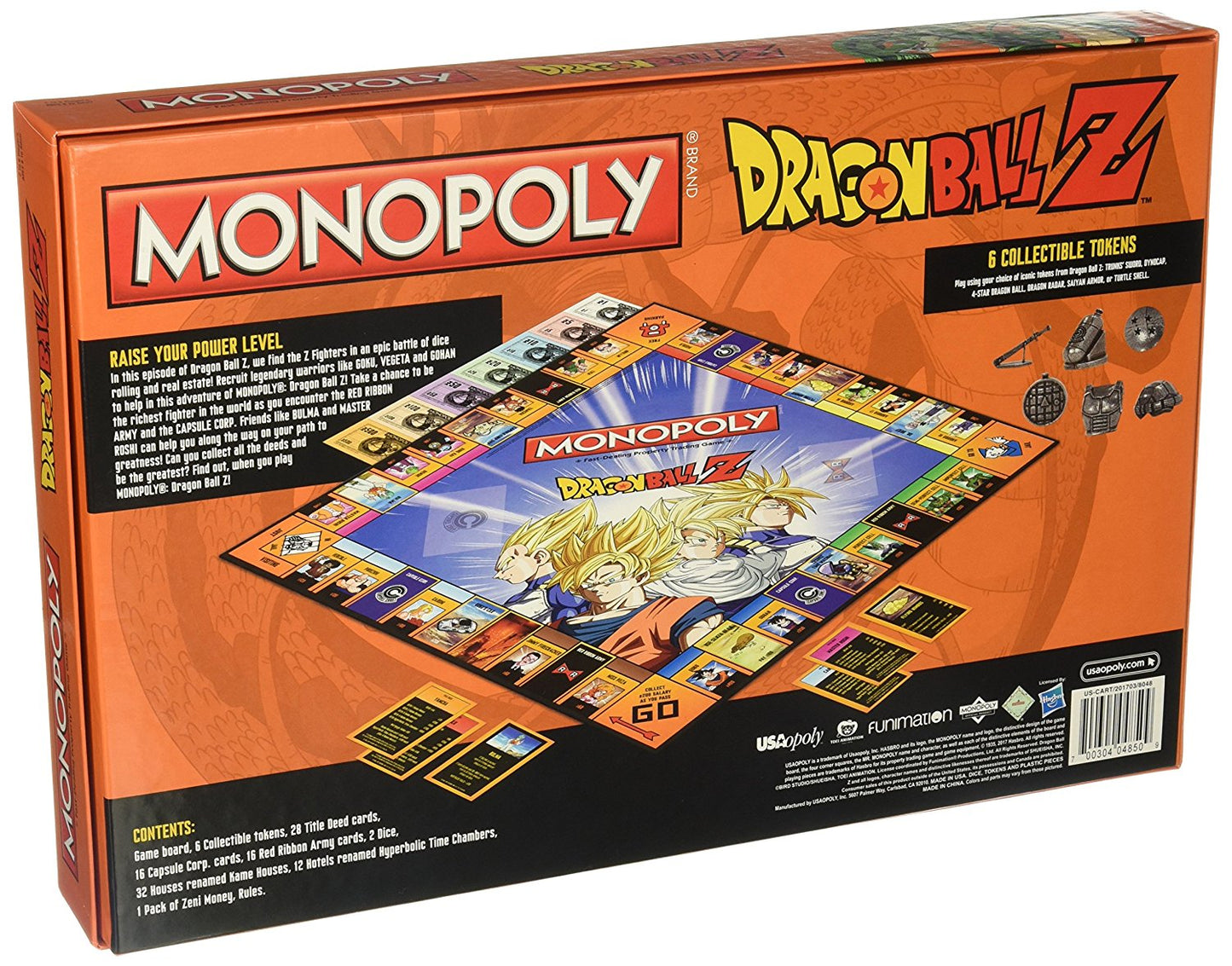 Dragon Ball Z Monopoly - Board Game - The Hooded Goblin