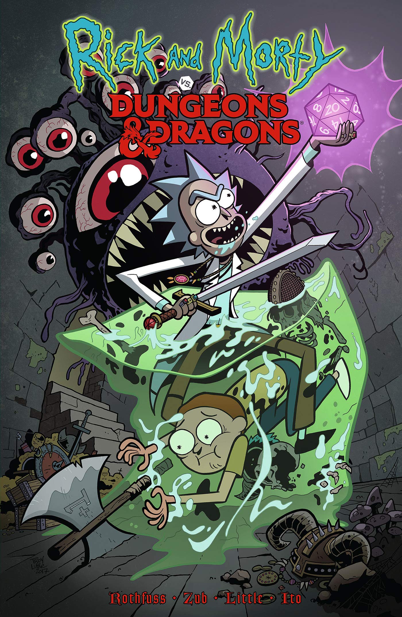 Rick And Morty Vs. Dungeons & Dragons - Graphic Novel - The Hooded Goblin