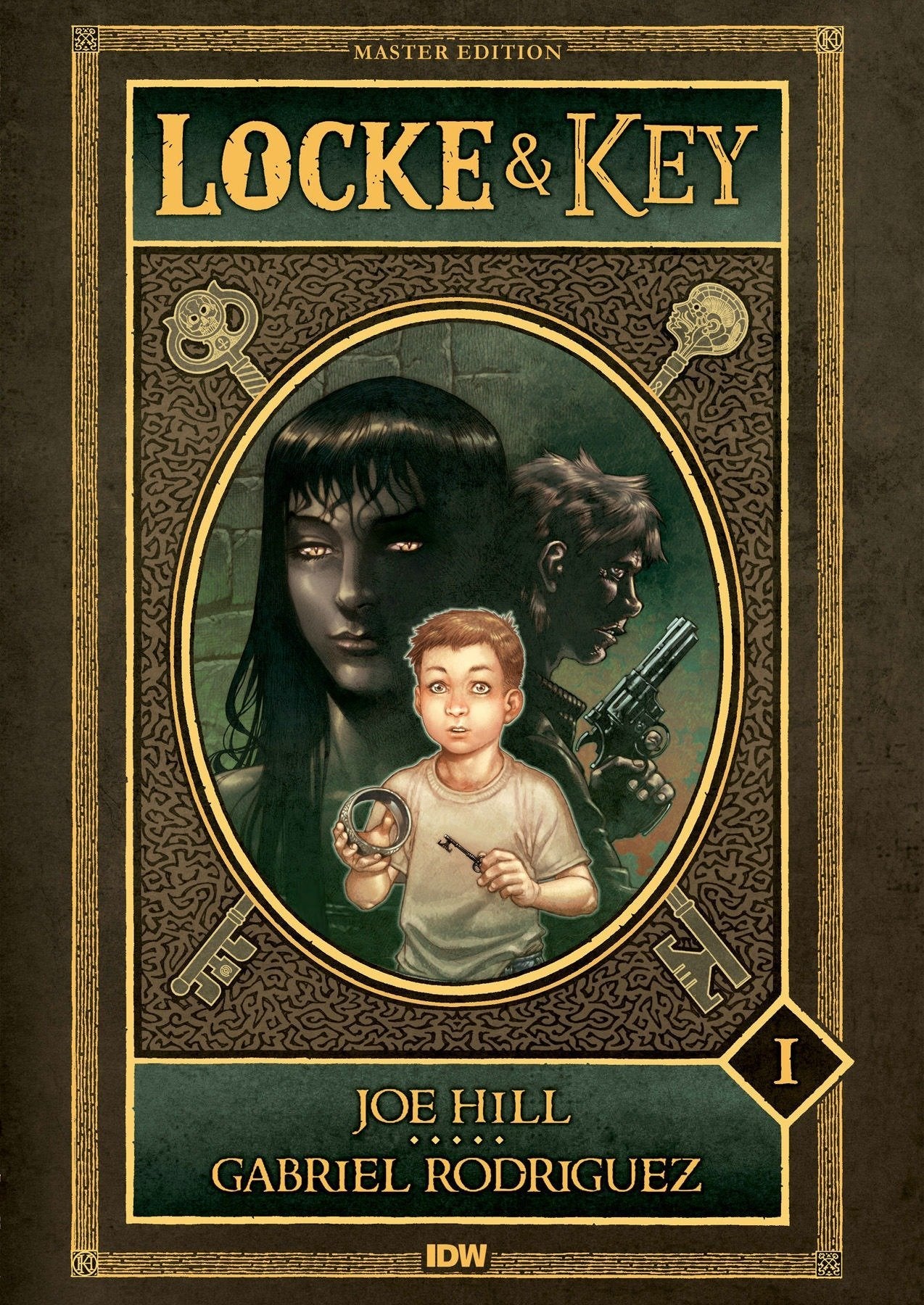 Locke & Key Master Edition Volume 1 Hardcover - Graphic Novel - The Hooded Goblin