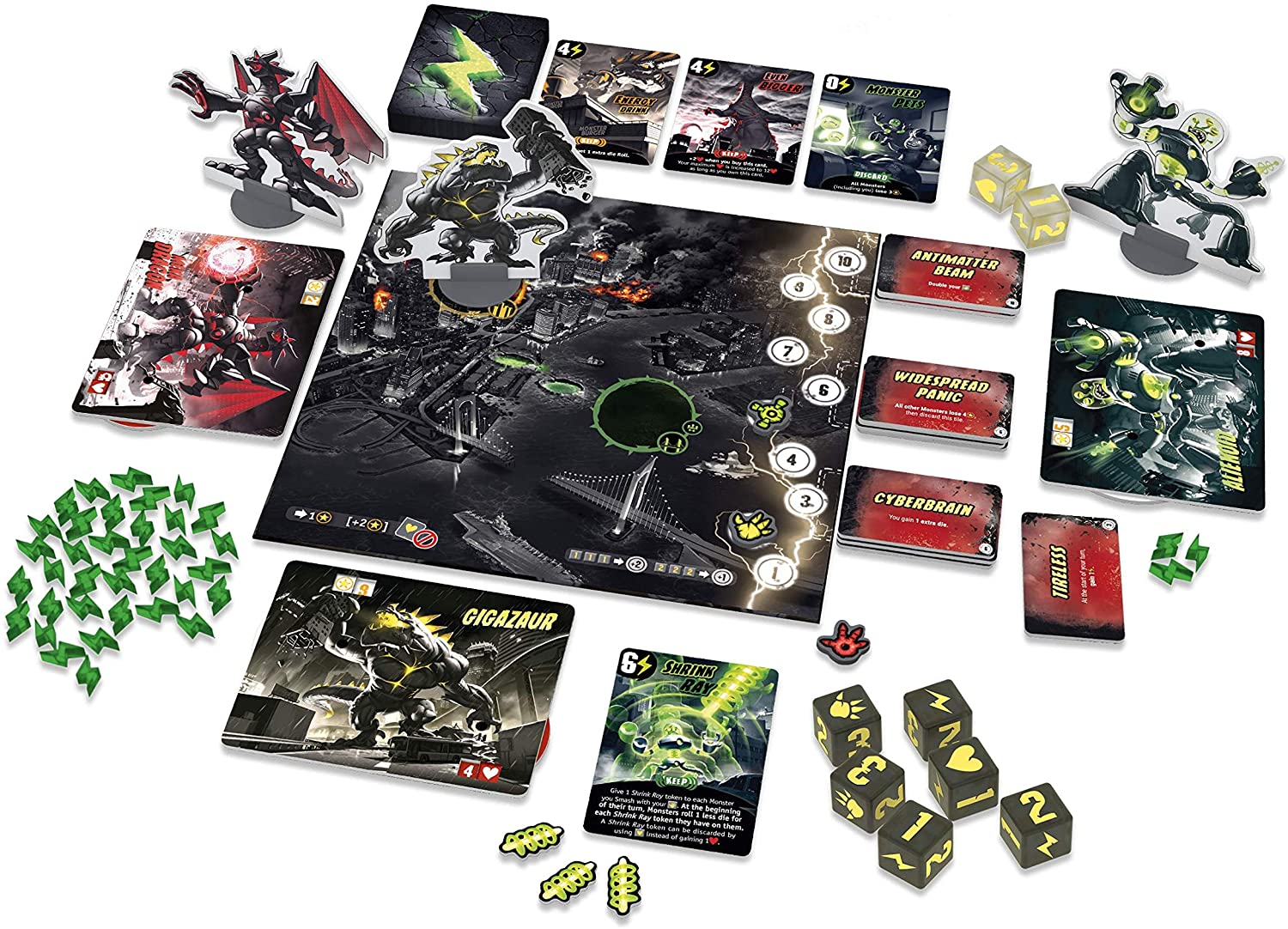 King Of Tokyo: Dark Edition - Board Game - The Hooded Goblin