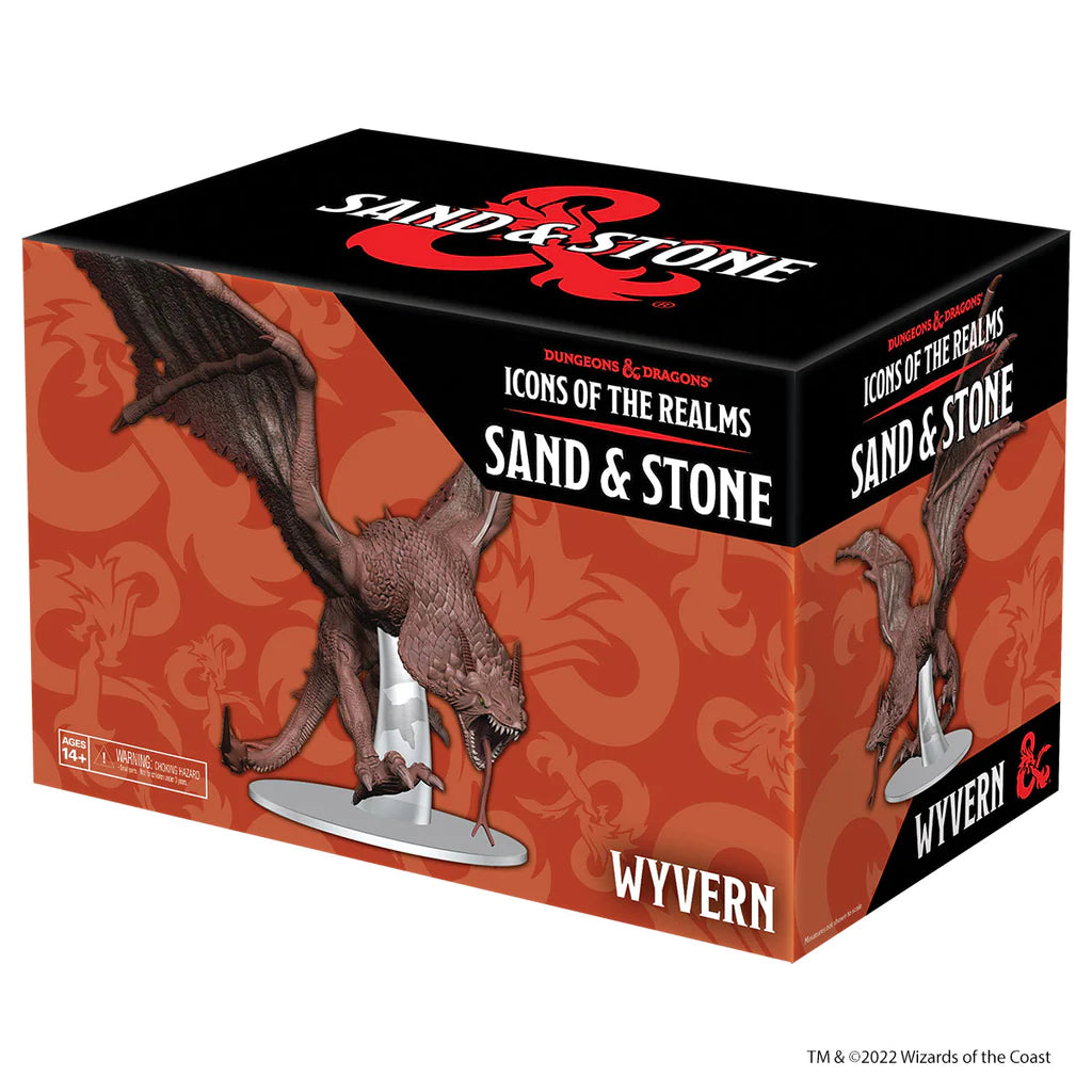 D&D Icons of the Realms: Sand & Stone - Wyvern