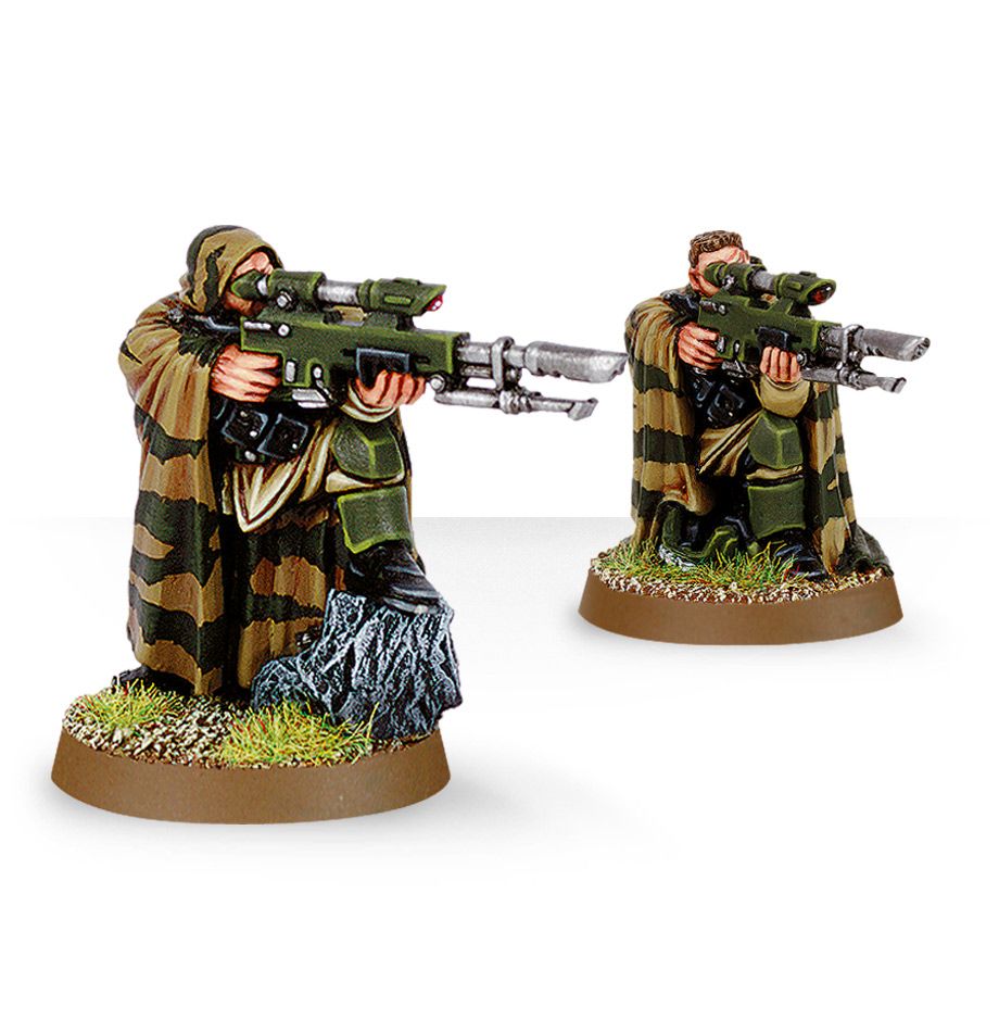Cadian Snipers - Warhammer: 40k - The Hooded Goblin