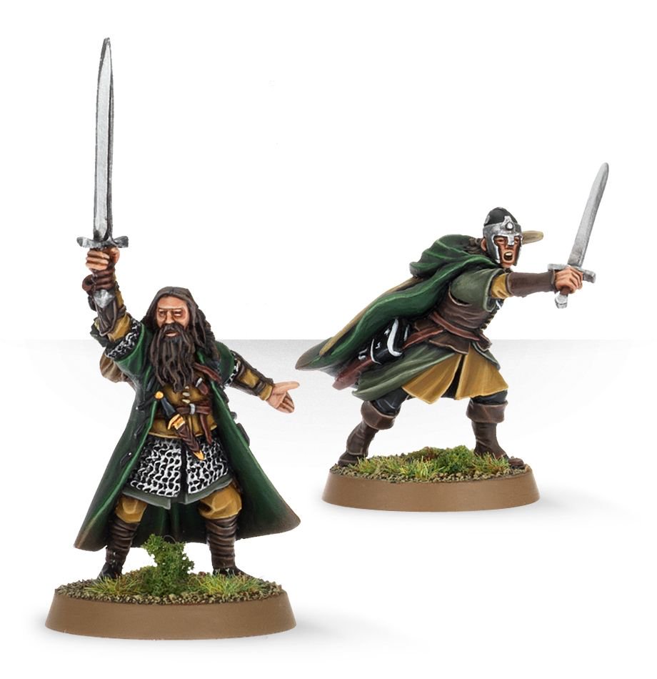 Arathorn And Halbarad - Middle Earth Strategy Battle Game - The Hooded Goblin