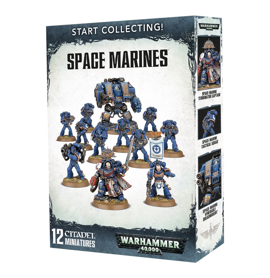 Start Collecting! Space Marines - Warhammer: 40k - The Hooded Goblin