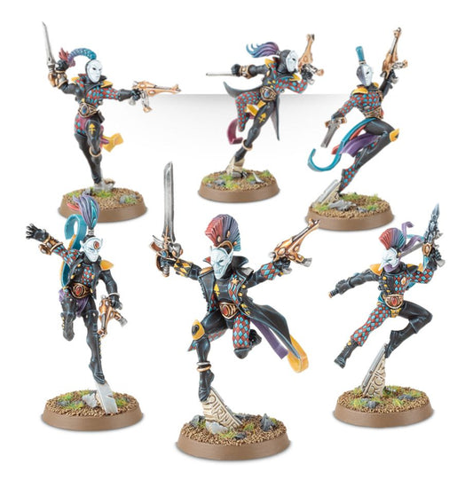 Harlequin Troupe - Warhammer: 40k - The Hooded Goblin