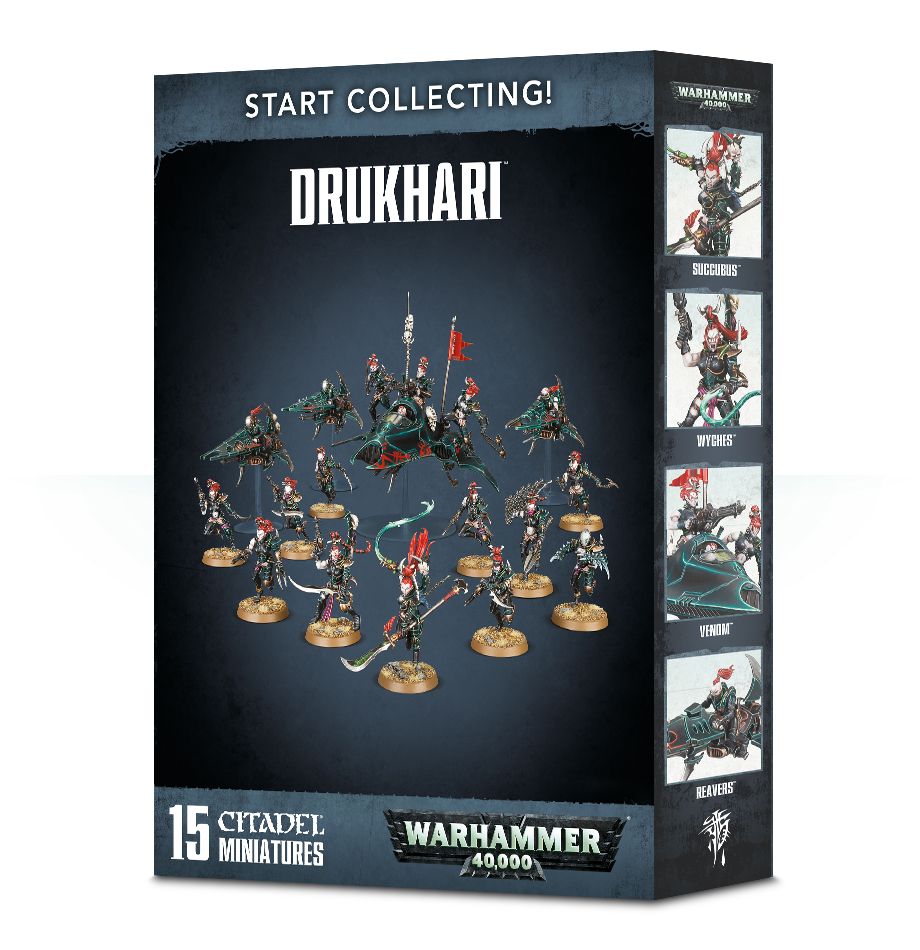 Start Collecting: Drukhari - Warhammer: 40k - The Hooded Goblin