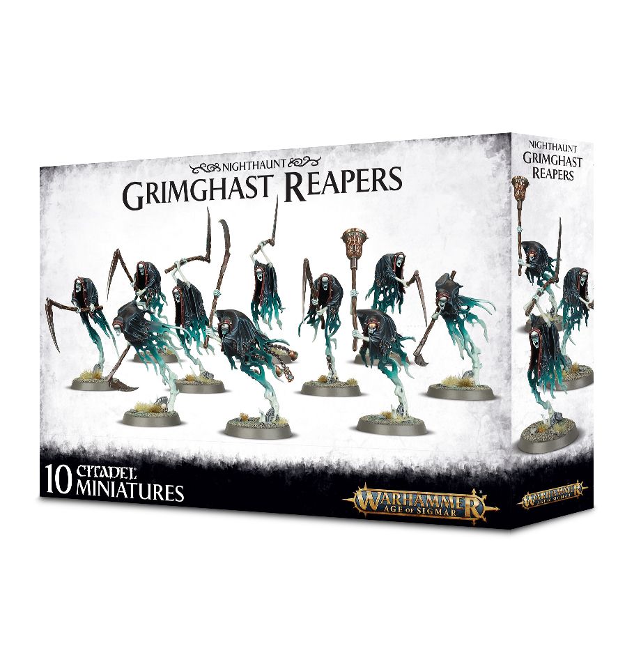 Nighthaunt Grimghast Reapers - Warhammer: Age of Sigmar - The Hooded Goblin