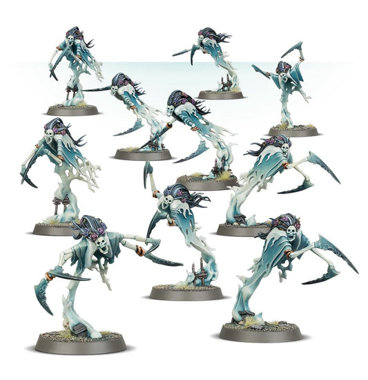 Nighthaunt Dreadscythe Harridans - Warhammer: Age of Sigmar - The Hooded Goblin