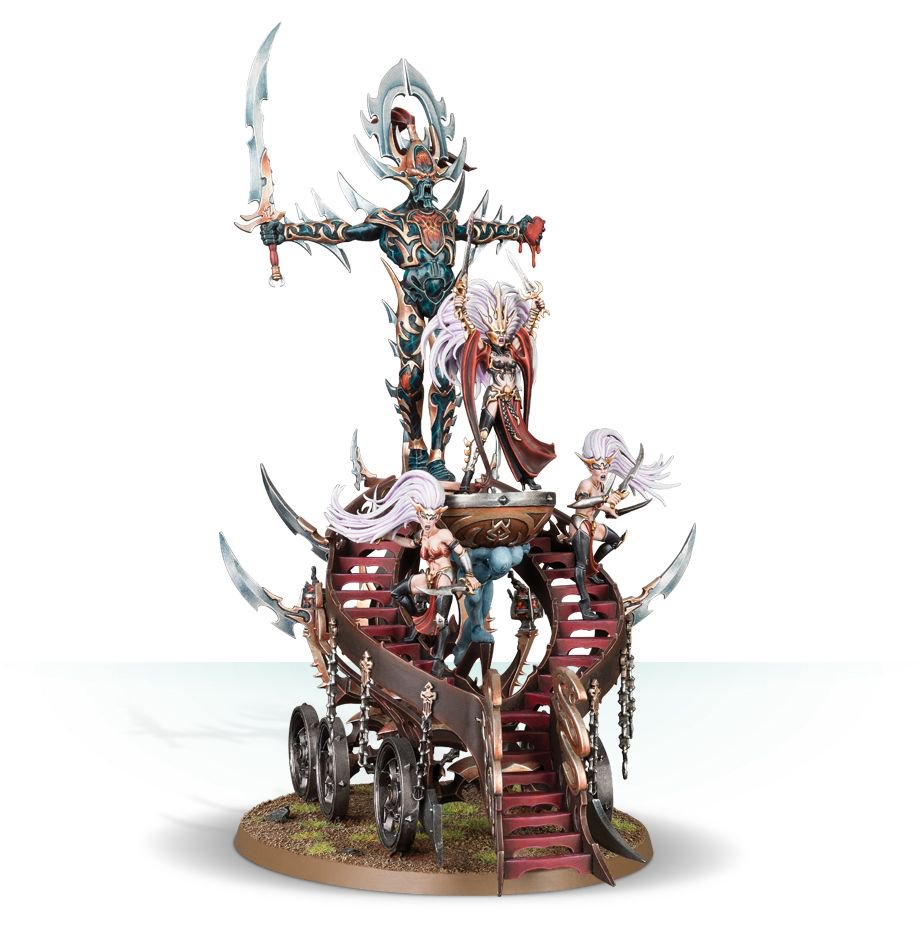 Slaughter Queen On Cauldron Of Blood - Warhammer: Age of Sigmar - The Hooded Goblin