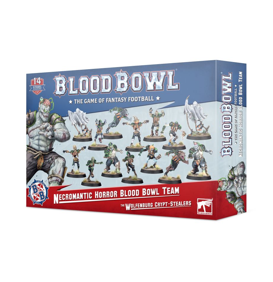 Necromantic Horror Blood Bowl Team – The Wolfenburg Crypt-stealers