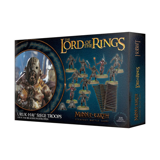 Uruk-Hai Siege Troops - Middle Earth Strategy Battle Game - The Hooded Goblin