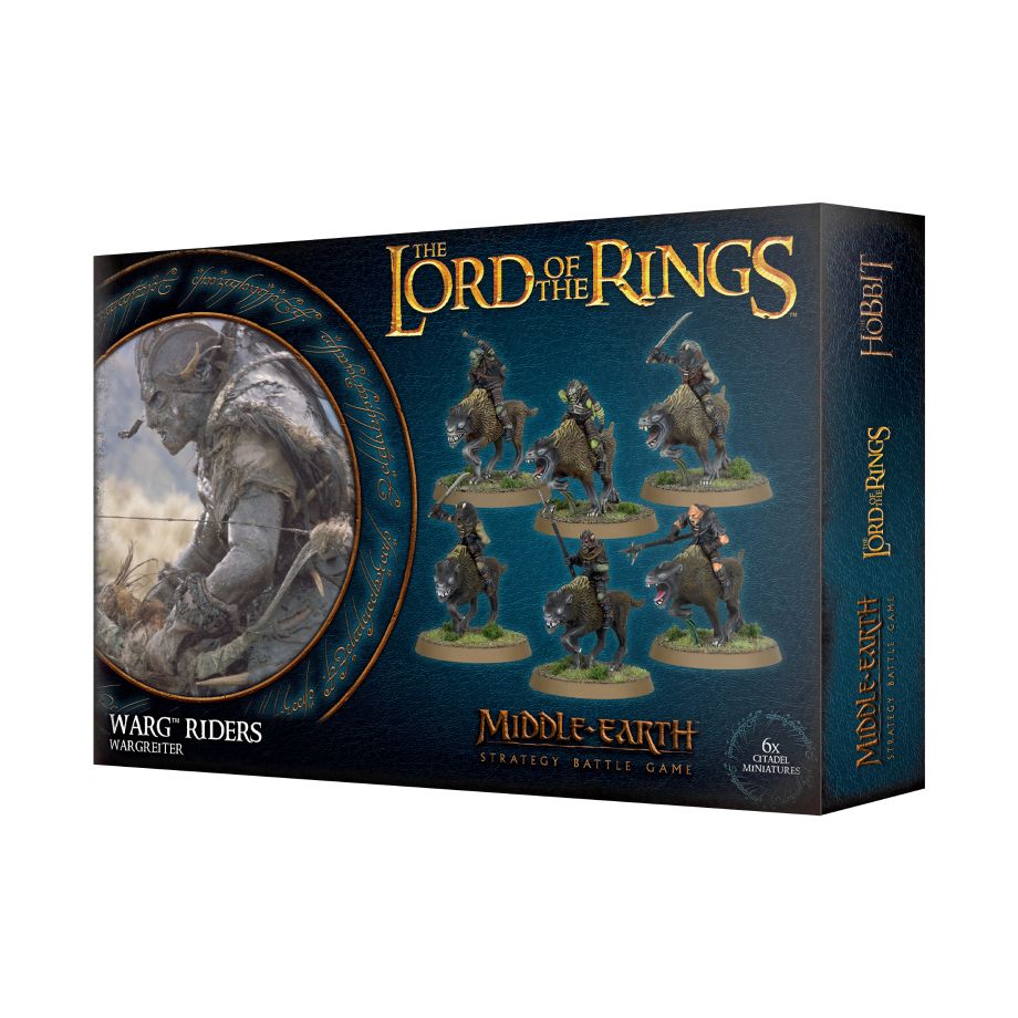 Warg Riders - Middle Earth Strategy Battle Game - The Hooded Goblin