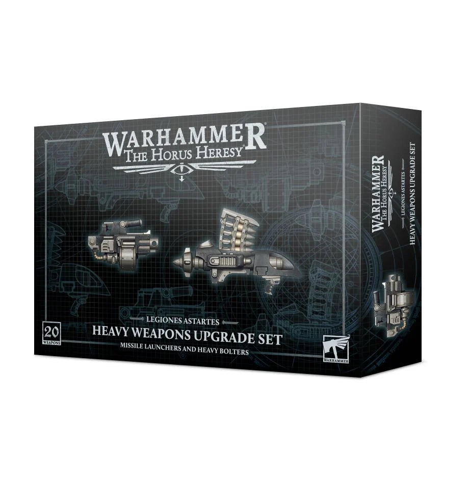 Warhammer 30k: Heavy Weapons Upgrade Set: Missile Launchers and Heavy Bolters