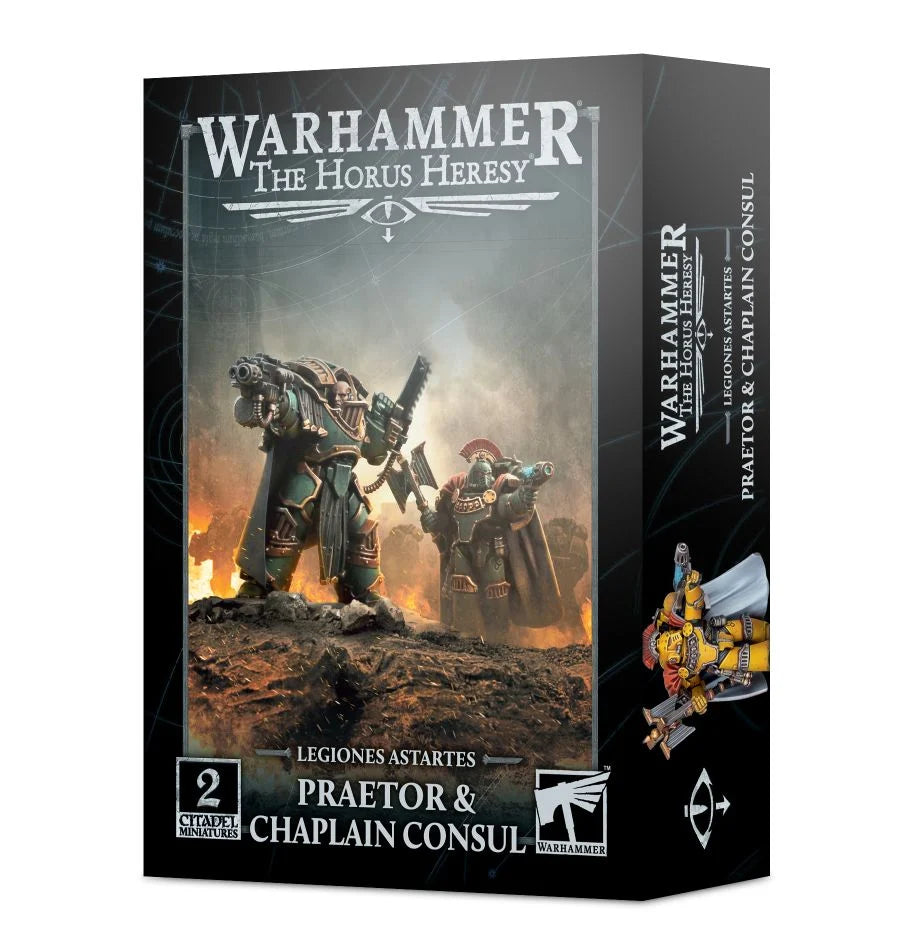 Warhammer The Horus Heresy: Legiones Astartes Praetor & Chaplain Consul