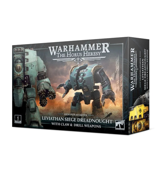 Warhammer Horus Heresy: Leviathan Siege Dreadnought with Claw & Drill Weapons