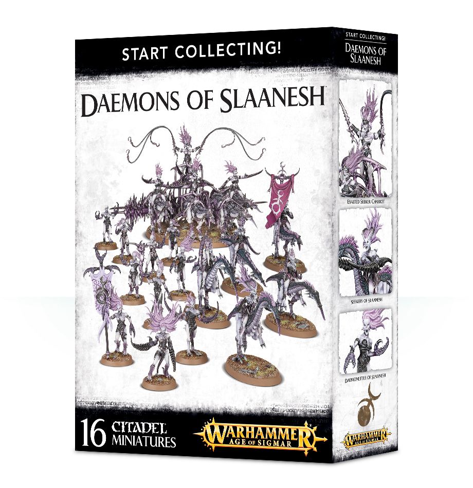 Start Collecting! Daemons Of Slaanesh - Warhammer: Age of Sigmar - The Hooded Goblin