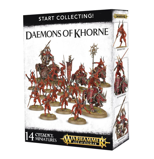 Start Collecting! Daemons Of Khorne - Warhammer: Age of Sigmar - The Hooded Goblin