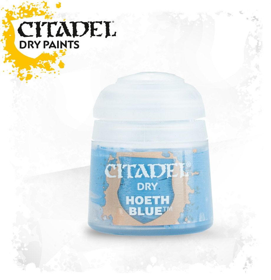 Hoeth Blue Dry Brush - Citadel Painting Supplies - The Hooded Goblin