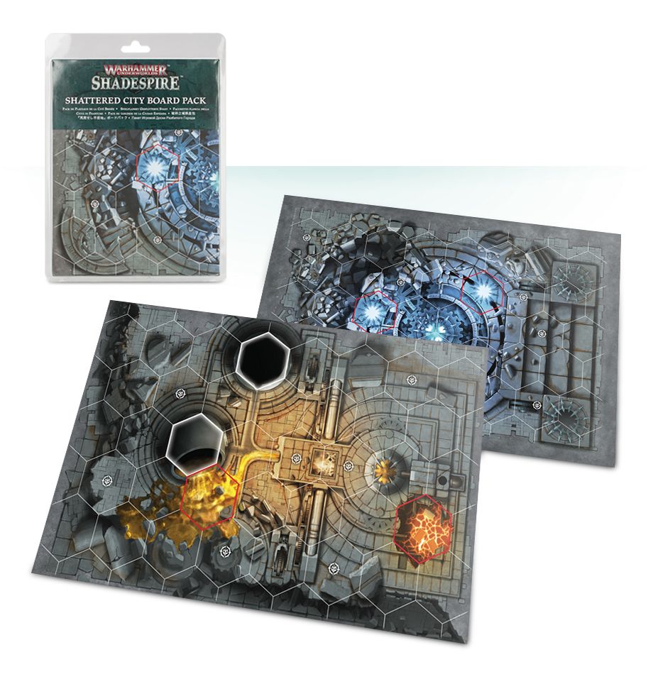 Warhammer Underworlds: Shadespire – Shattered City Board Pack - Shadespire - The Hooded Goblin