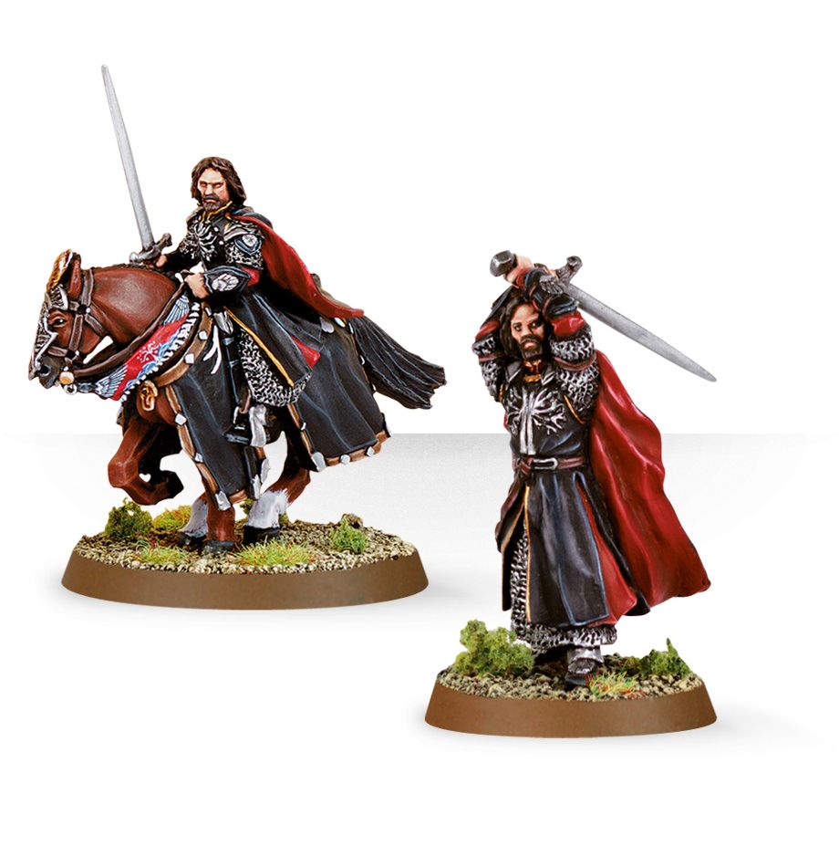 Aragorn (The Black Gate) - Middle Earth Strategy Battle Game - The Hooded Goblin