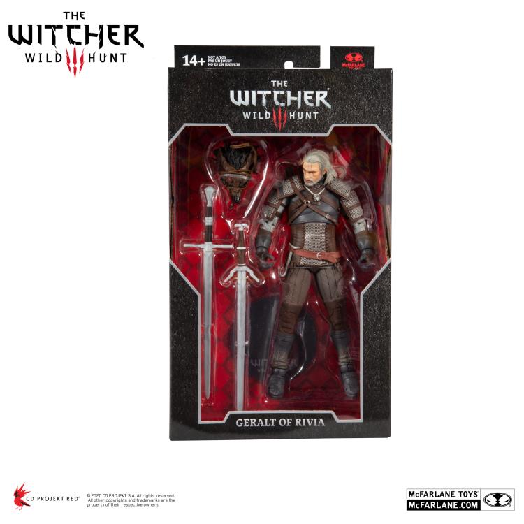 The Witcher Geralt of Rivia Action Figure -  - The Hooded Goblin