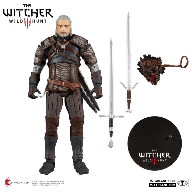 The Witcher Geralt of Rivia Action Figure -  - The Hooded Goblin